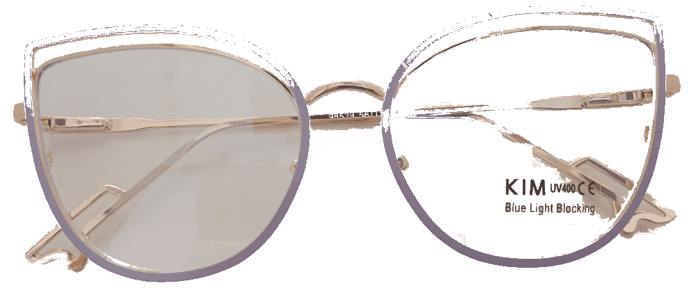 Cat eyes lila, vista frontal